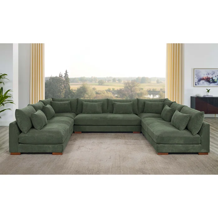 Caoimh 5-Piece Corduroy Sectional